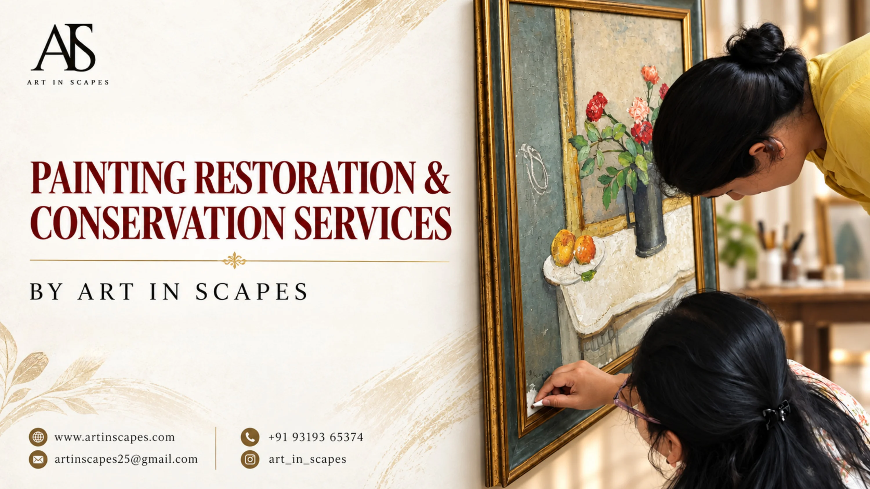 Artinscapes Painting Restoration & Conservation Presentation
