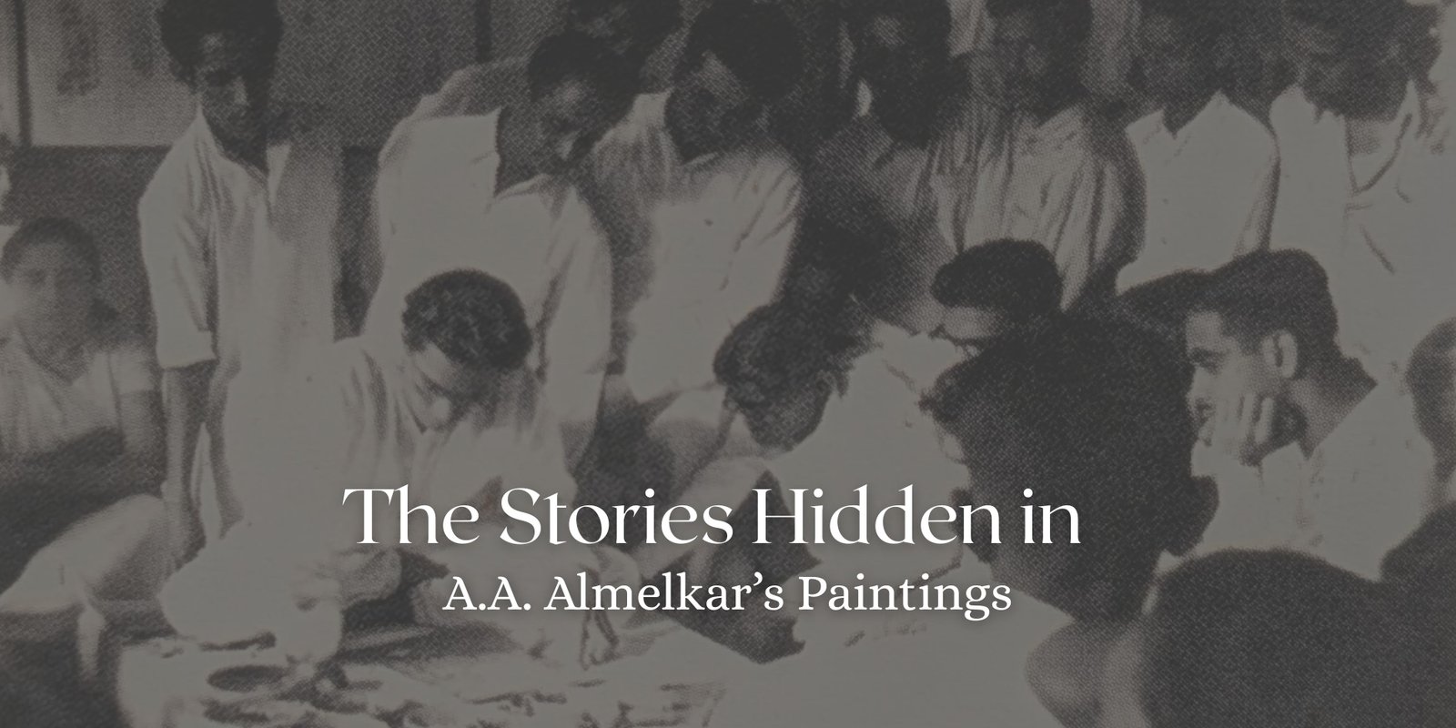 The Stories Hidden in A.A. Almelkar’s Paintings