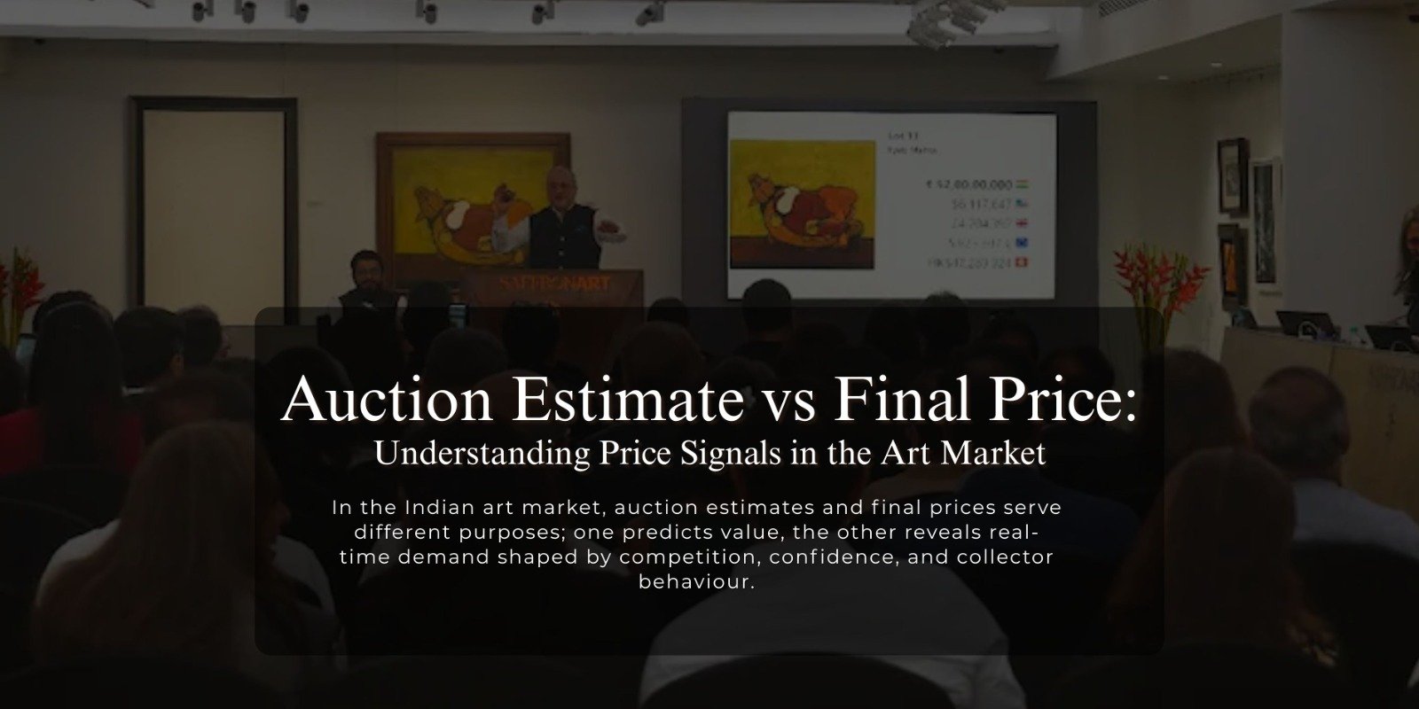 The Difference Between Auction Estimate and Final Price: Understanding Price Signals in the Art Market