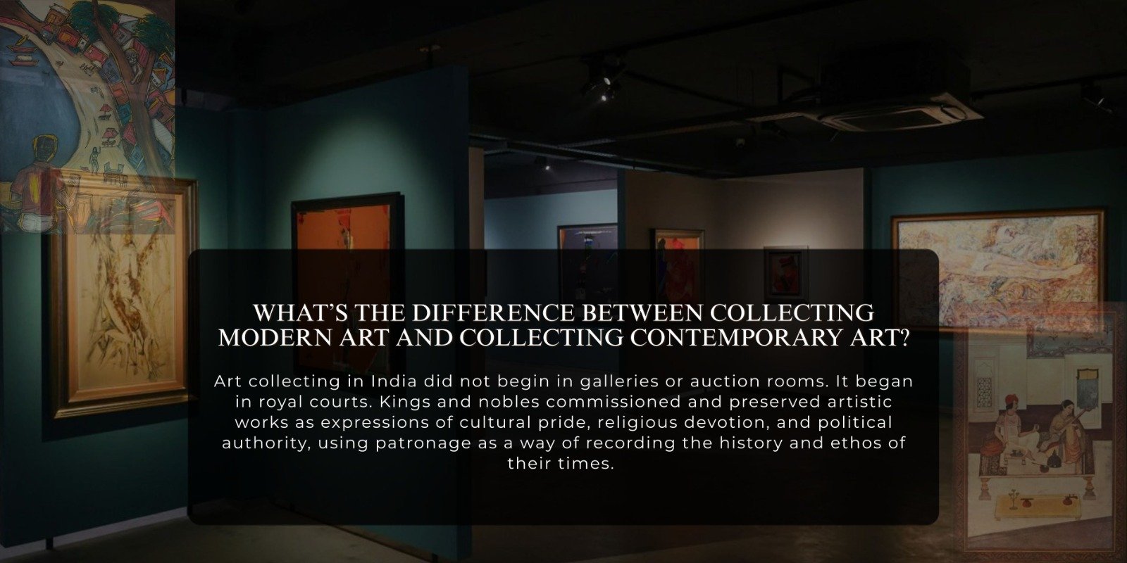 What’s The Difference Between Collecting Modern Art And Collecting Contemporary Art?
