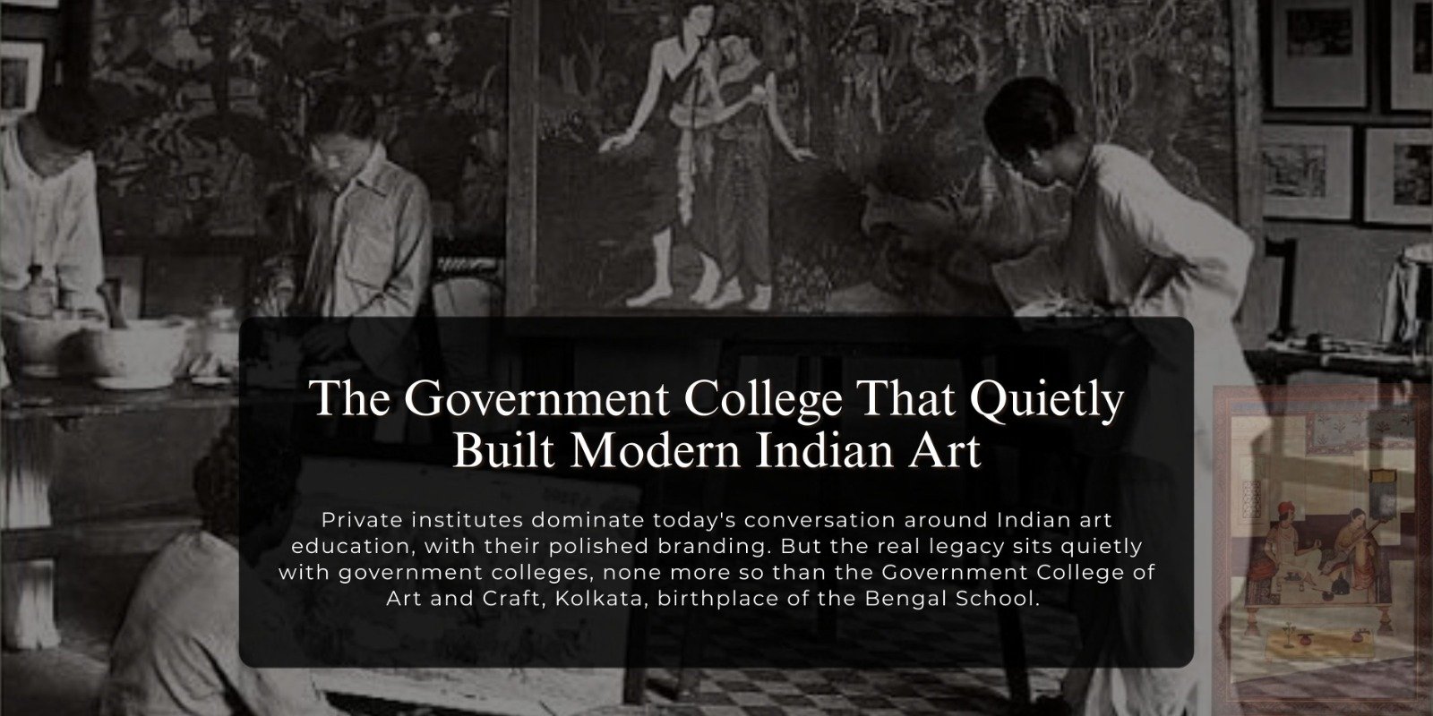 The Government College That Quietly Built Modern Indian Art