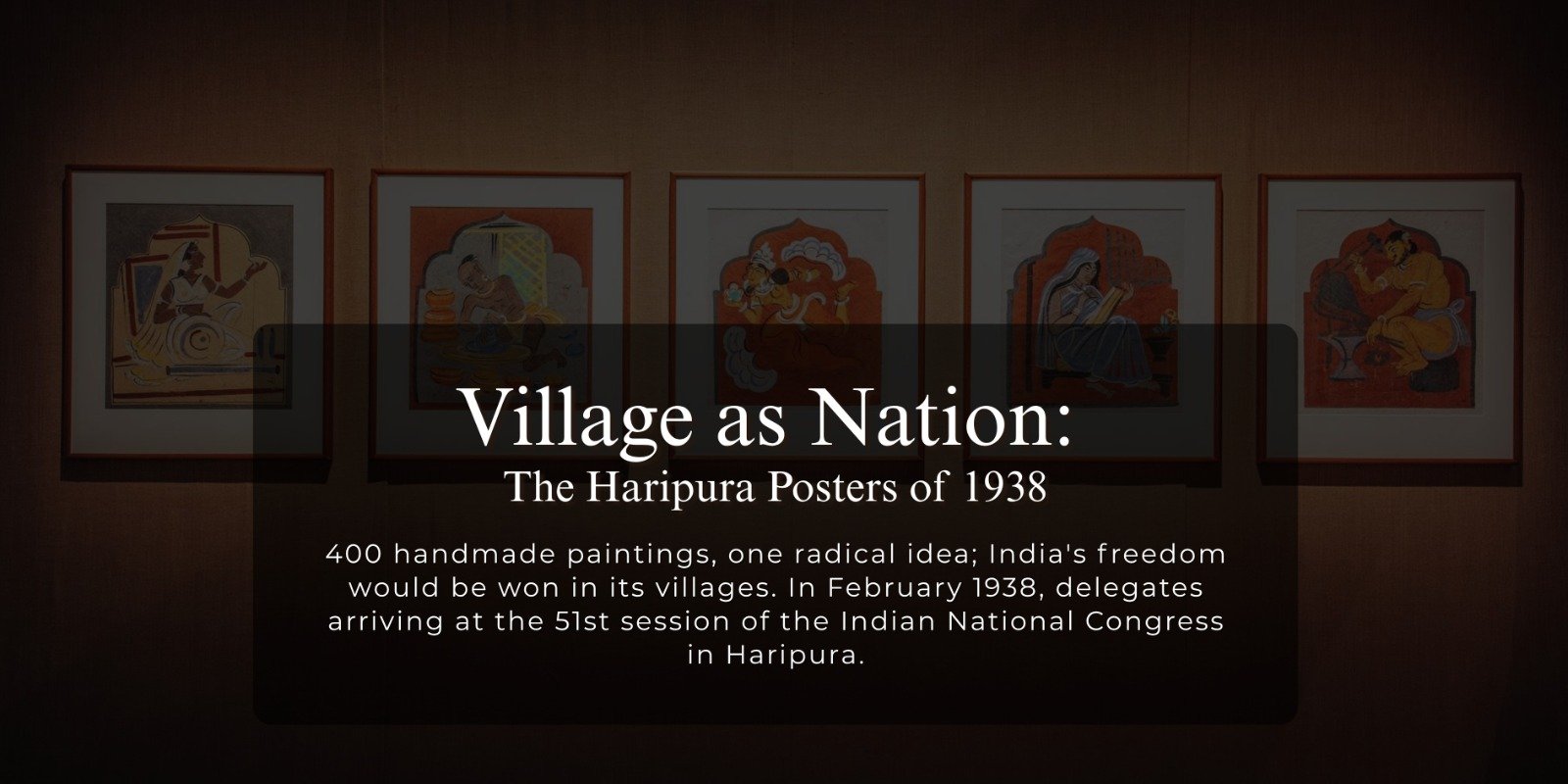 Village as Nation: The Haripura Posters of 1938