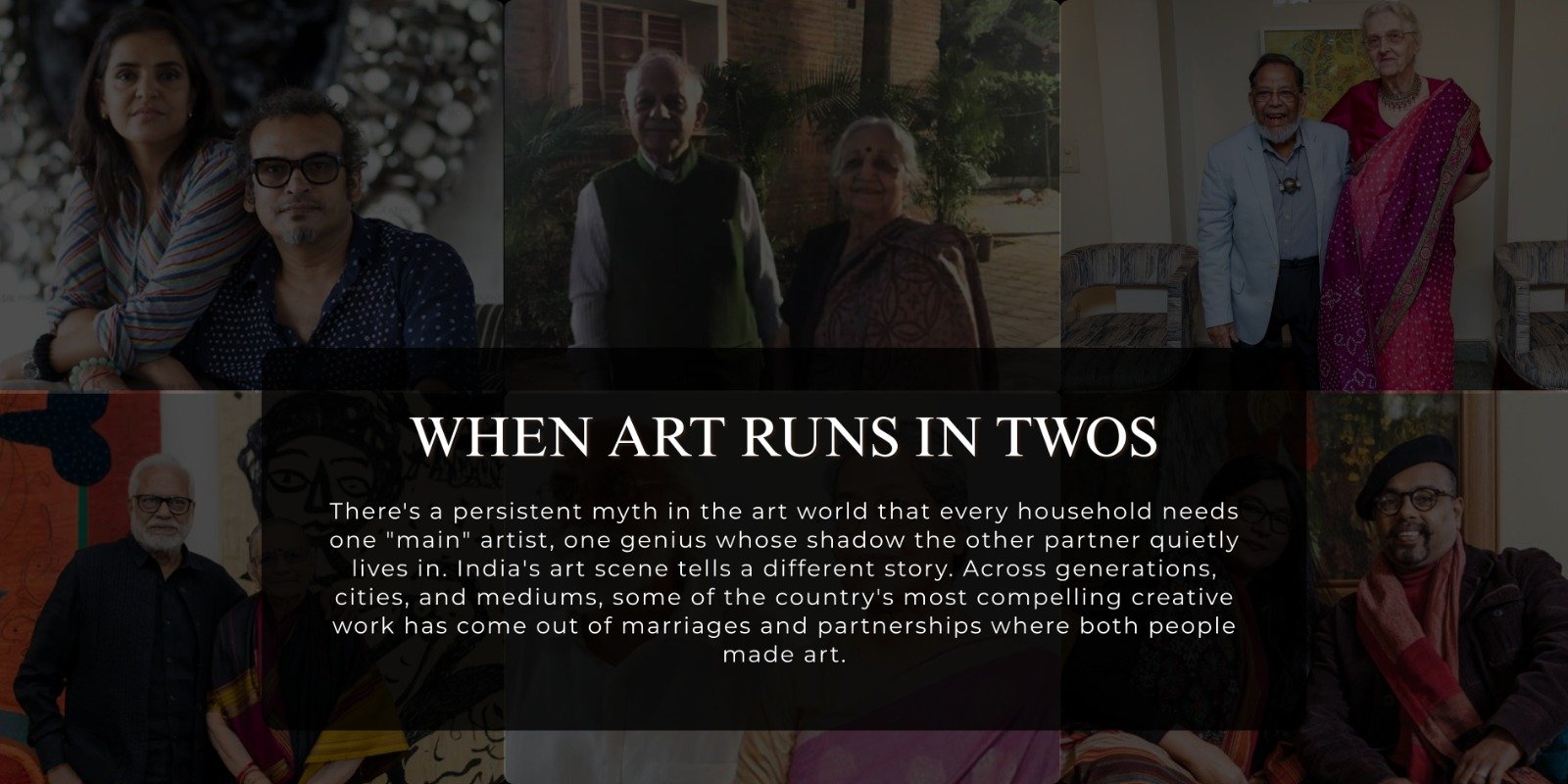 When Art Runs in Twos
